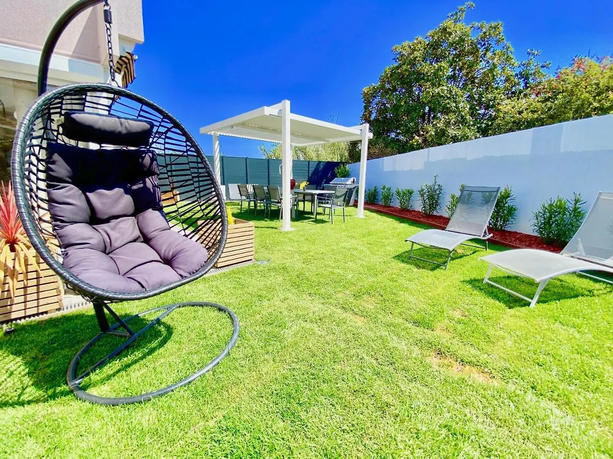 High Standing! 200M2 Private Garden Jacuzzi Sun Bed & Interior Spa Antibes